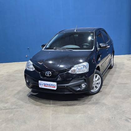 TOYOTA ETIOS 1.5 XLS SEDAN 16V FLEX 4P AUTOMÁTICO TOYOTA ETIOS 1.5 XLS SEDAN 16V FLEX 4P AUTOMÁTICO